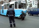 Житомир: ДТП в Житомире. Рено-Кенго влетел в трамвай