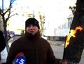 Житомир: Факельное шествие в Житомире